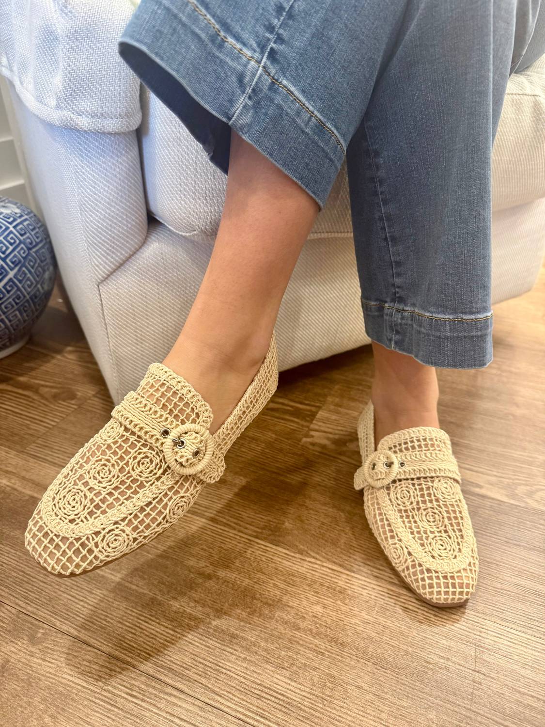 Bibi Lou - Women Macrame Loafers