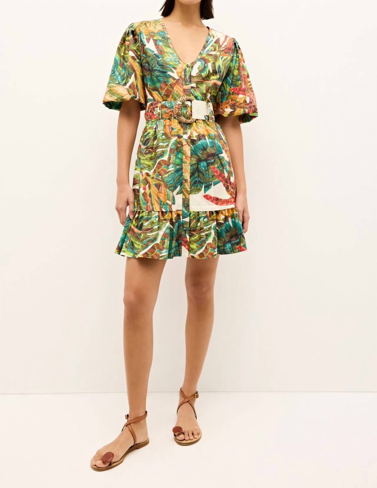 Marie Oliver Gwyneth Mini Dress in paradise - women's dress - view 5
