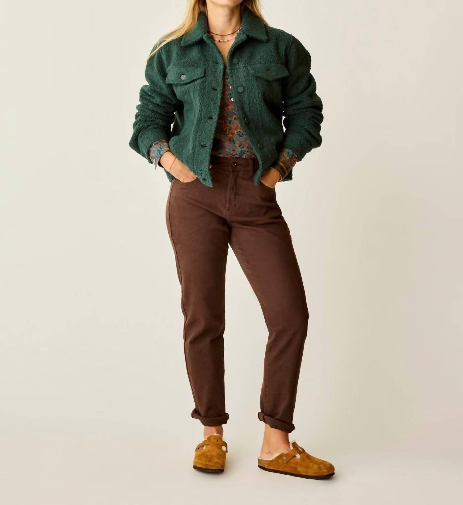 Carve Designs - Rhea Boucle Trucker Jacket