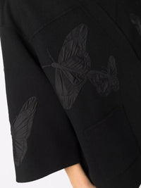 Valentino - Embroidered Butterfly Wrap Jacket