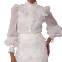 For Her Nyc - Floral Embroidered Blouse