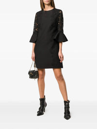 Valentino - Lace Round Neck Dress