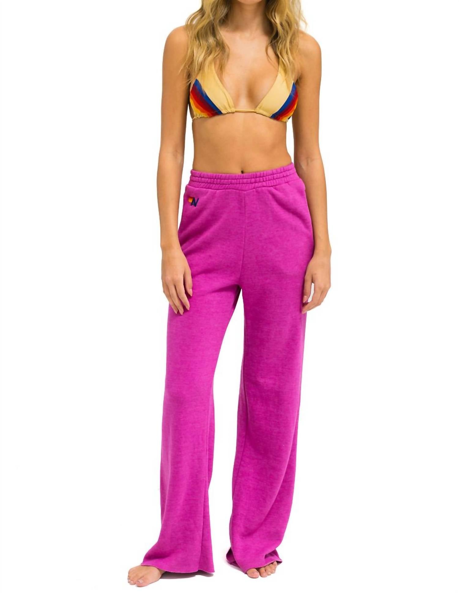 Aviator Nation - Wide Leg Pocket Sweatpants