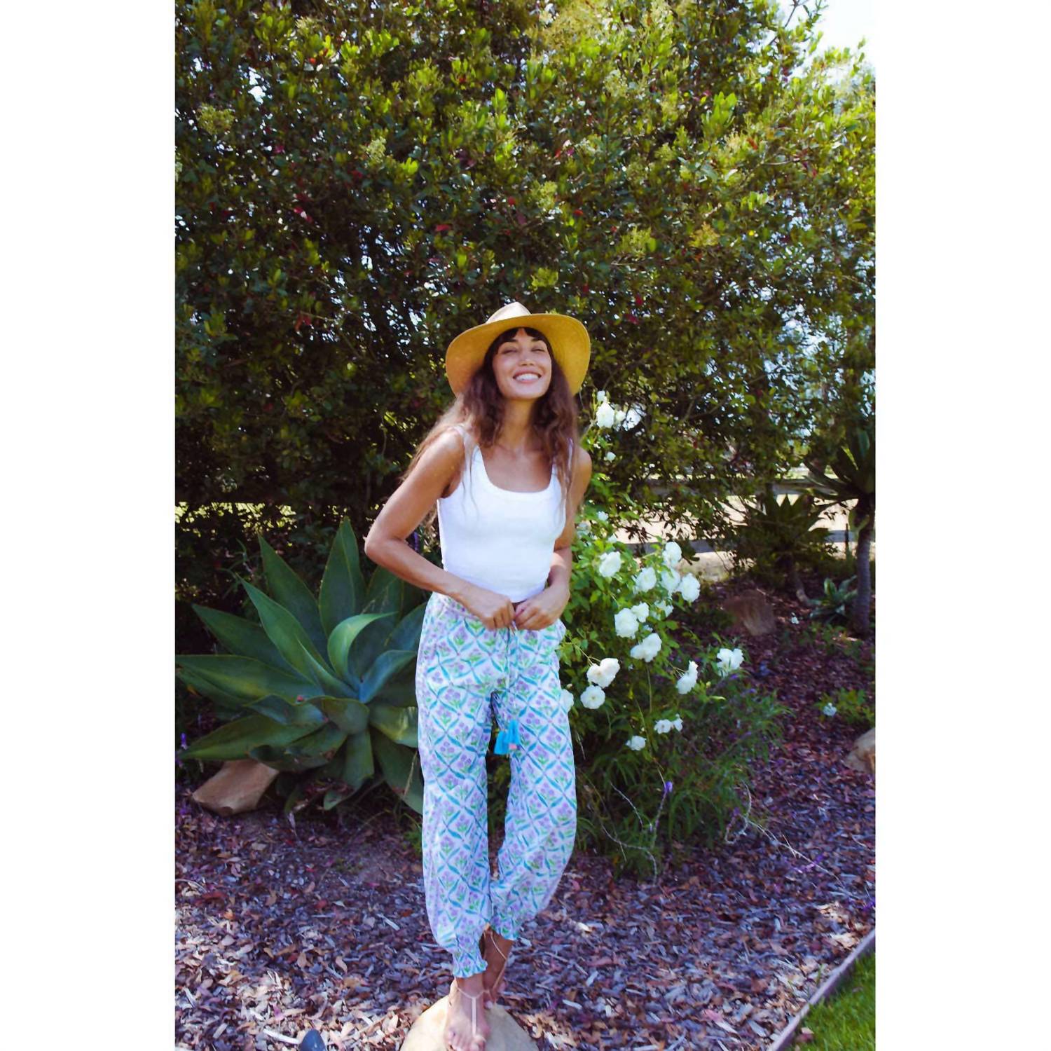 Bell - Harem Floral Pant