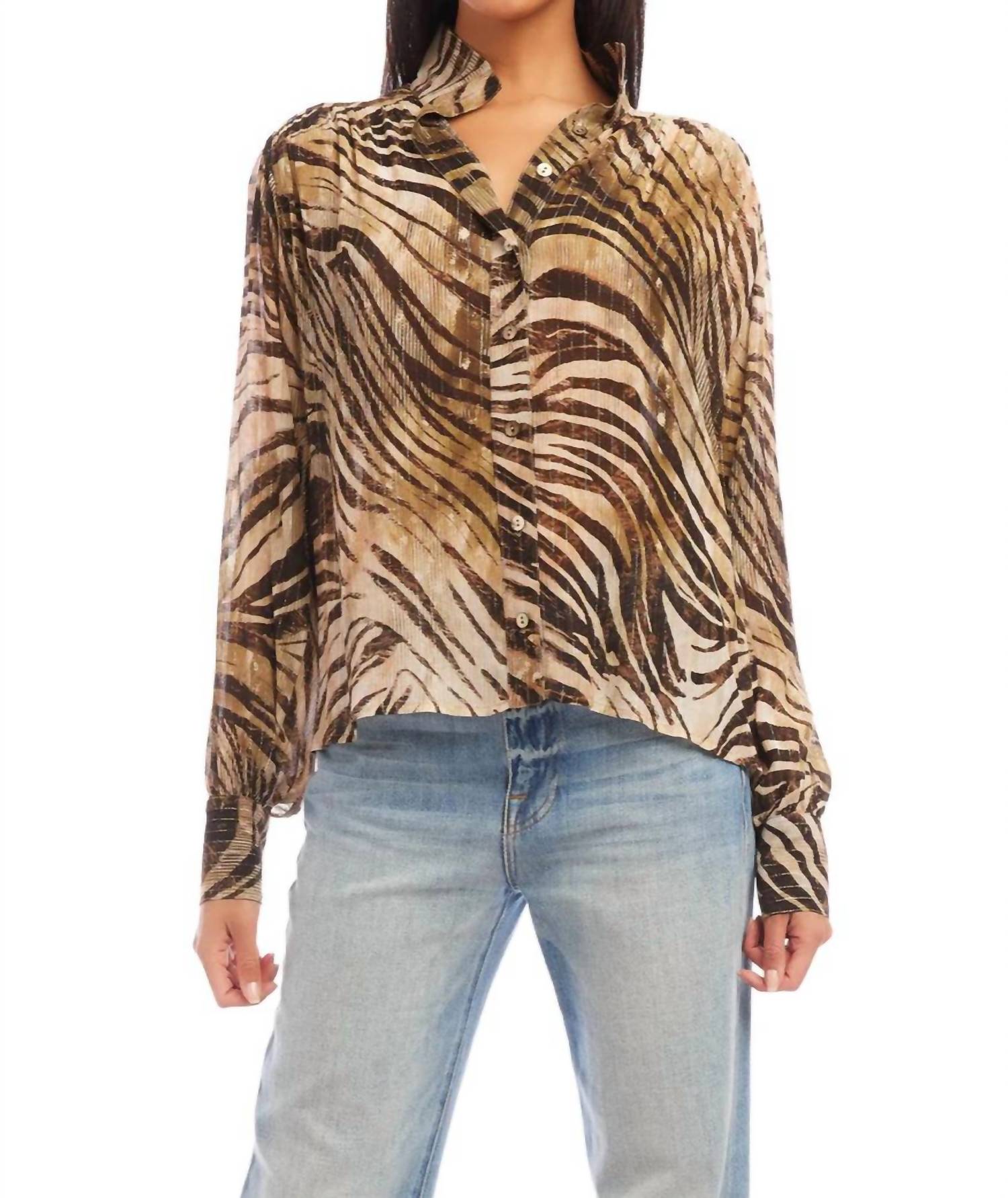 Fifteen Twenty - Pleated Tie Top