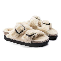 Birkenstock - Women's Arizona Platform Teddy Sandal - Narrow