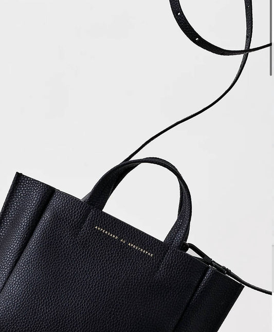 Ampersand As Apostrophe - Women's Leather Micro Tote