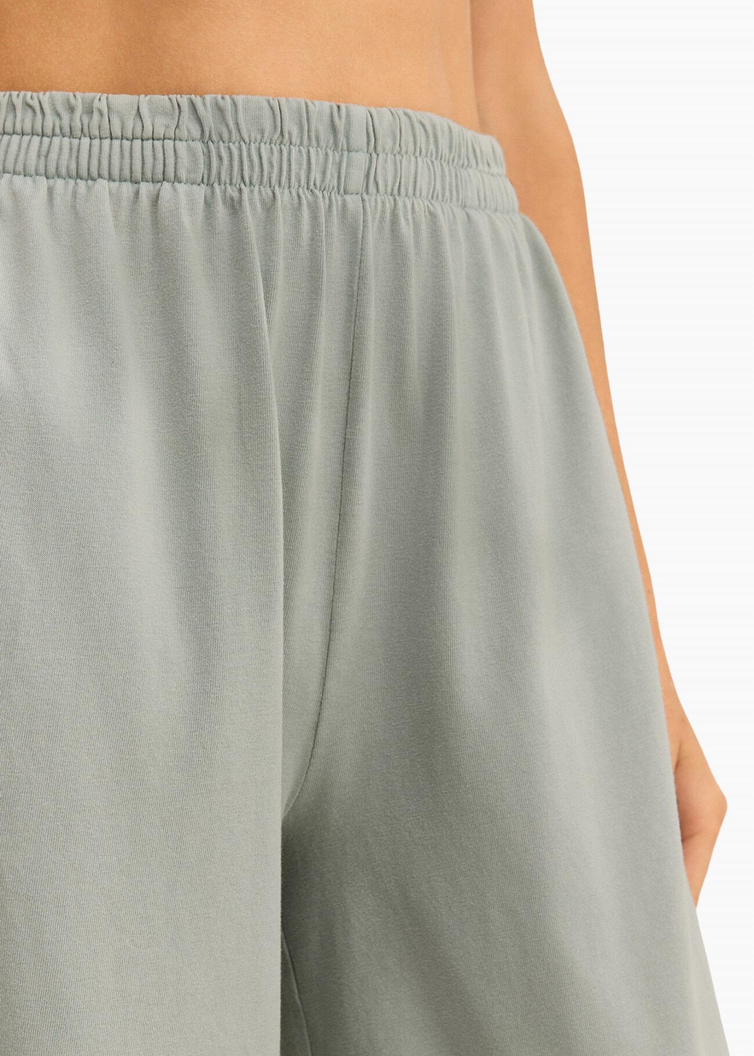 Z Supply Scout Crop Flare Pant in harbor gray - women's pants - view 4