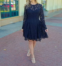 FLYING TOMATO Sally Dress in black - women's dress - view 4