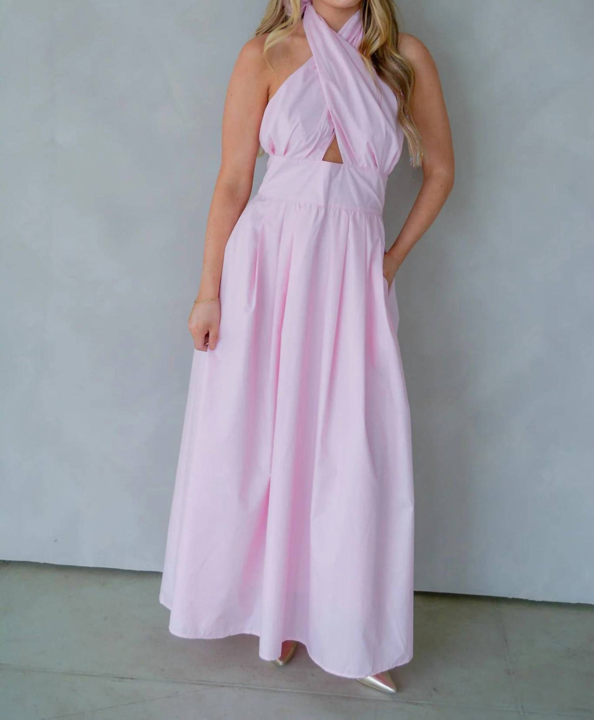 Baby Pink - Everlasting Spring Maxi Dress