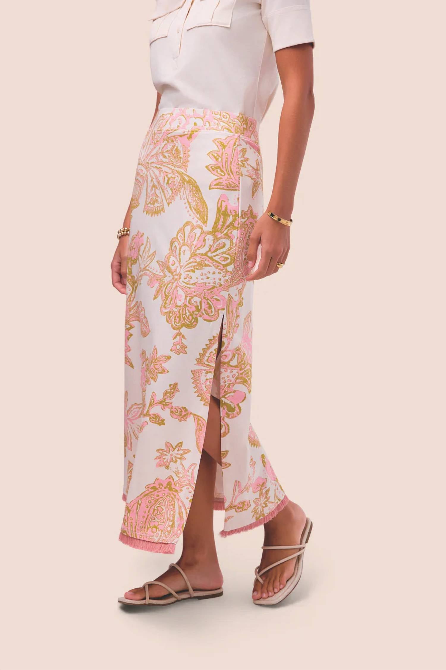 Spartina 449 - Castillo Jacobean Jersey Midi Skirt