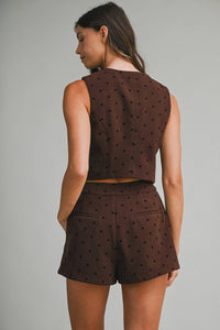 Mable - Serena Polka Dot Vest Top
