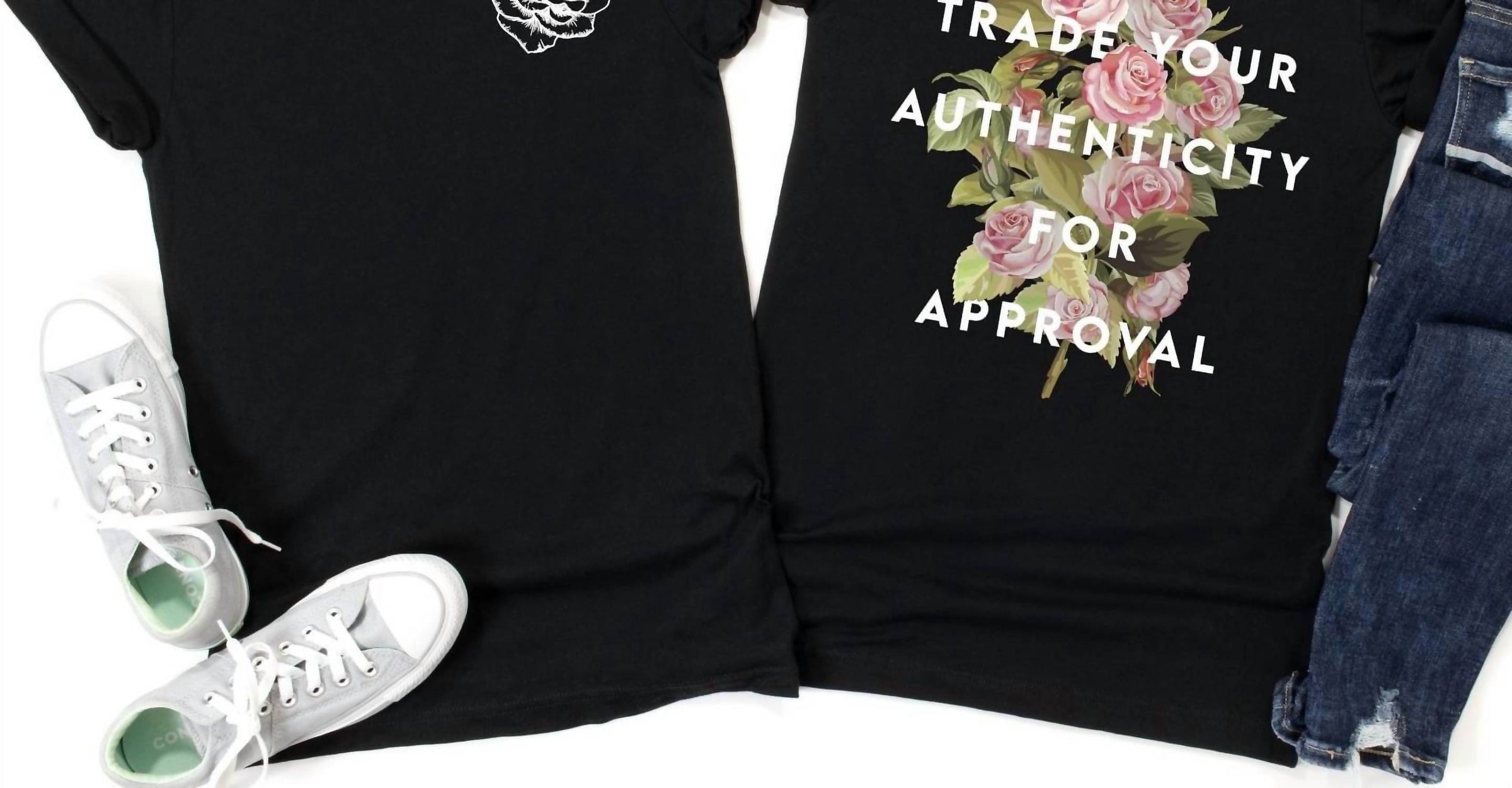 Exclusive Thredz - Women's Don't Trade Your Authenticity For Approval Tee