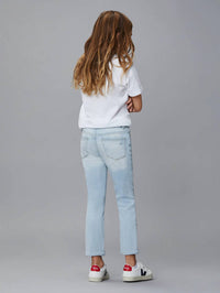 Dl1961 - Kids' - Harper Ross Distressed Straight Stretch Jeans