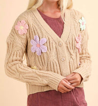 VERY J Bloomfield Cardigan in mocha - women's cardigan - view 4