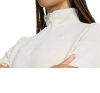 Adidas - Women's French Terry Quarter Zip Pullover Sweatshirt