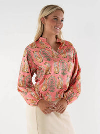 Emily Mccarthy - Lolli Blouson Sleeves Top