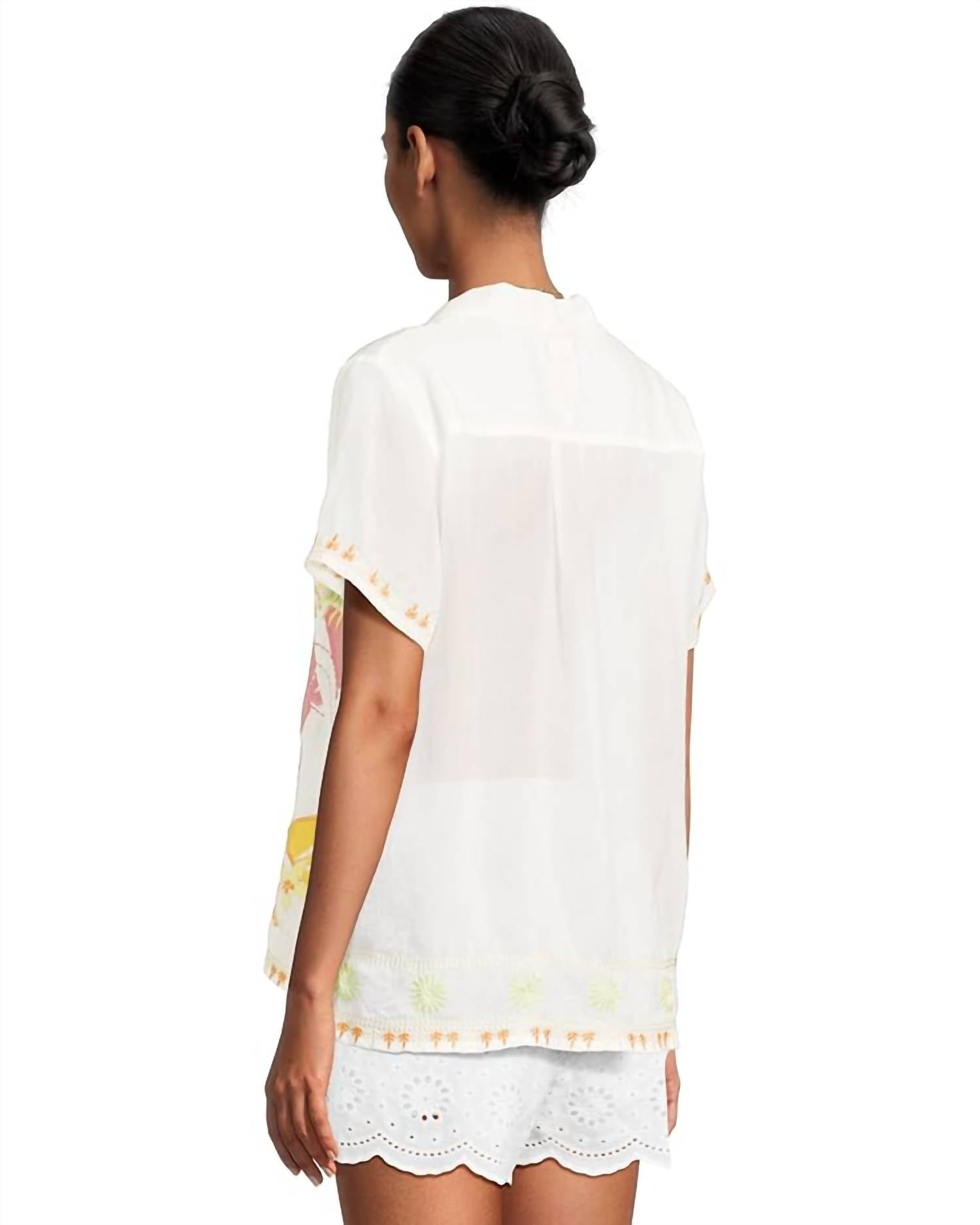 Johnny Was - Piper Applique Shirt