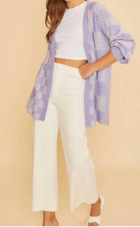AnnieWear The Jane Cropped Jean in white - women's jeans - detail view