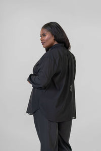 Nouvelle / Silk95Five - Monte Carlo Chiffon Shirt - Plus
