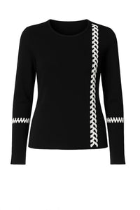 J'Envie/Eli - Criss Cross Tunic Top