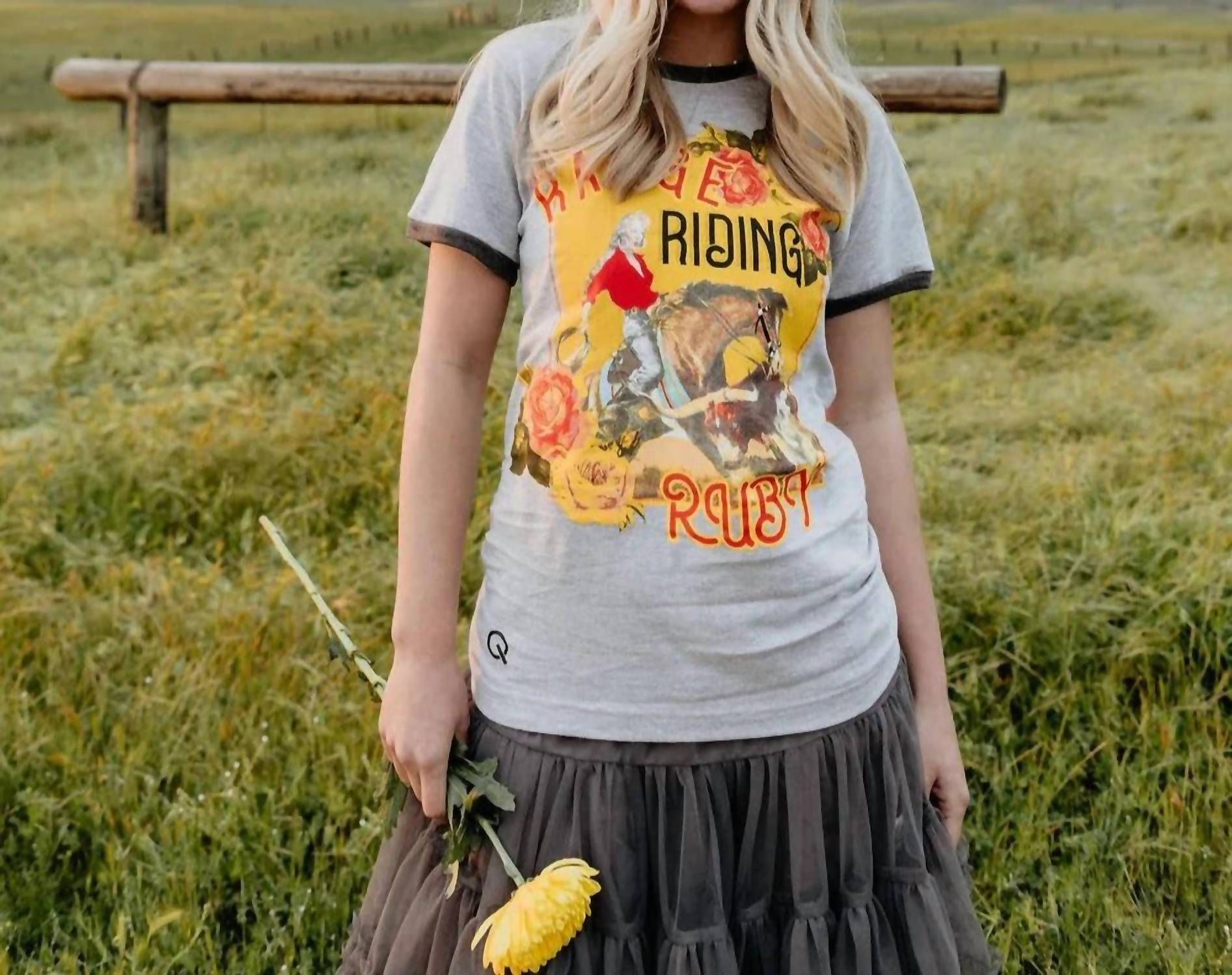 Rodeo Quincy - Range Riding Ruby Graphic Tee