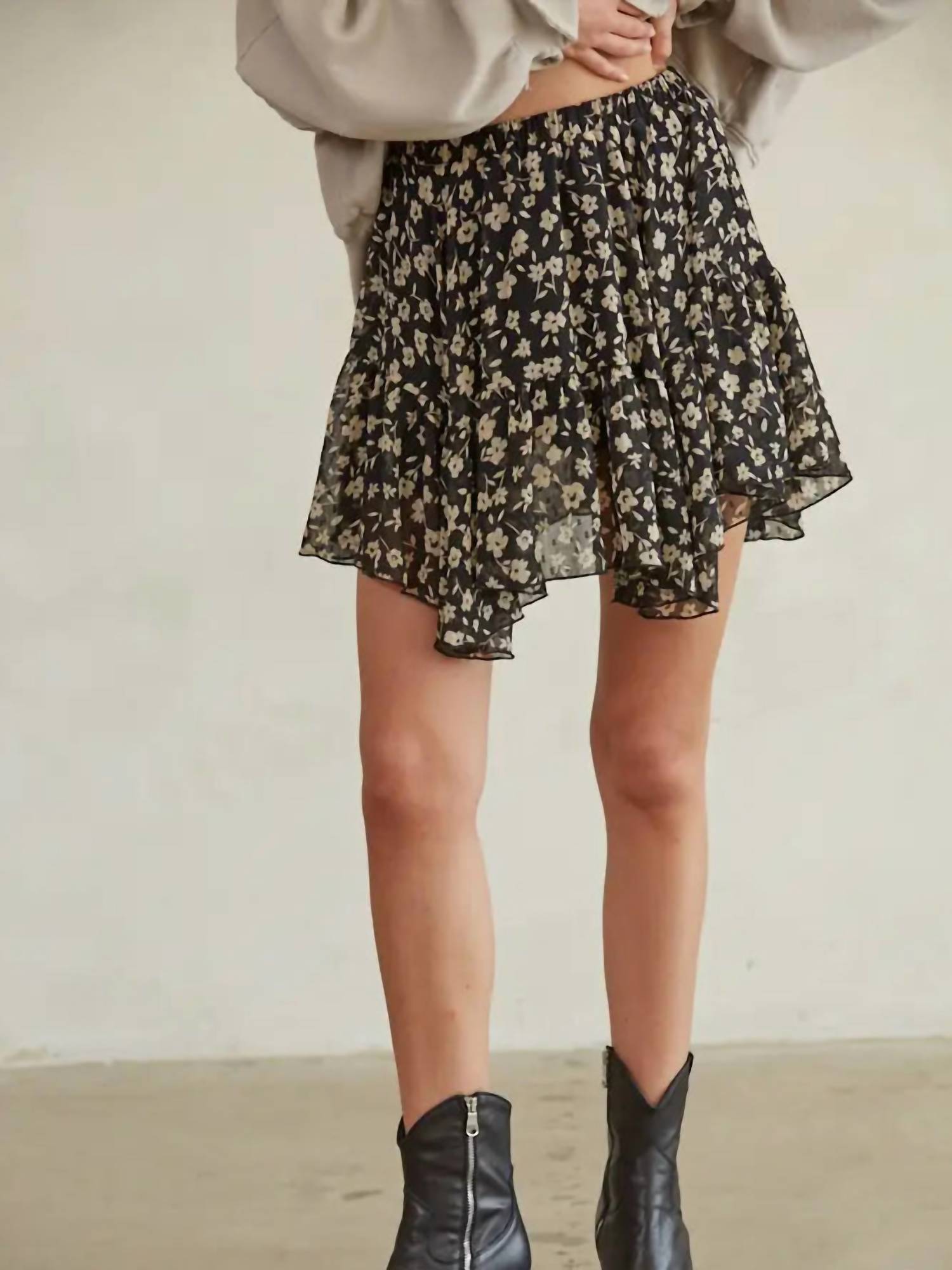 By Together - Elora Floral Skirt