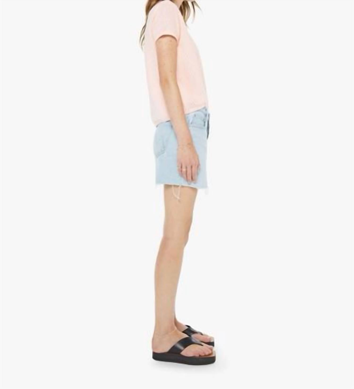 Mother - Vagabond Mini Fray Skirt