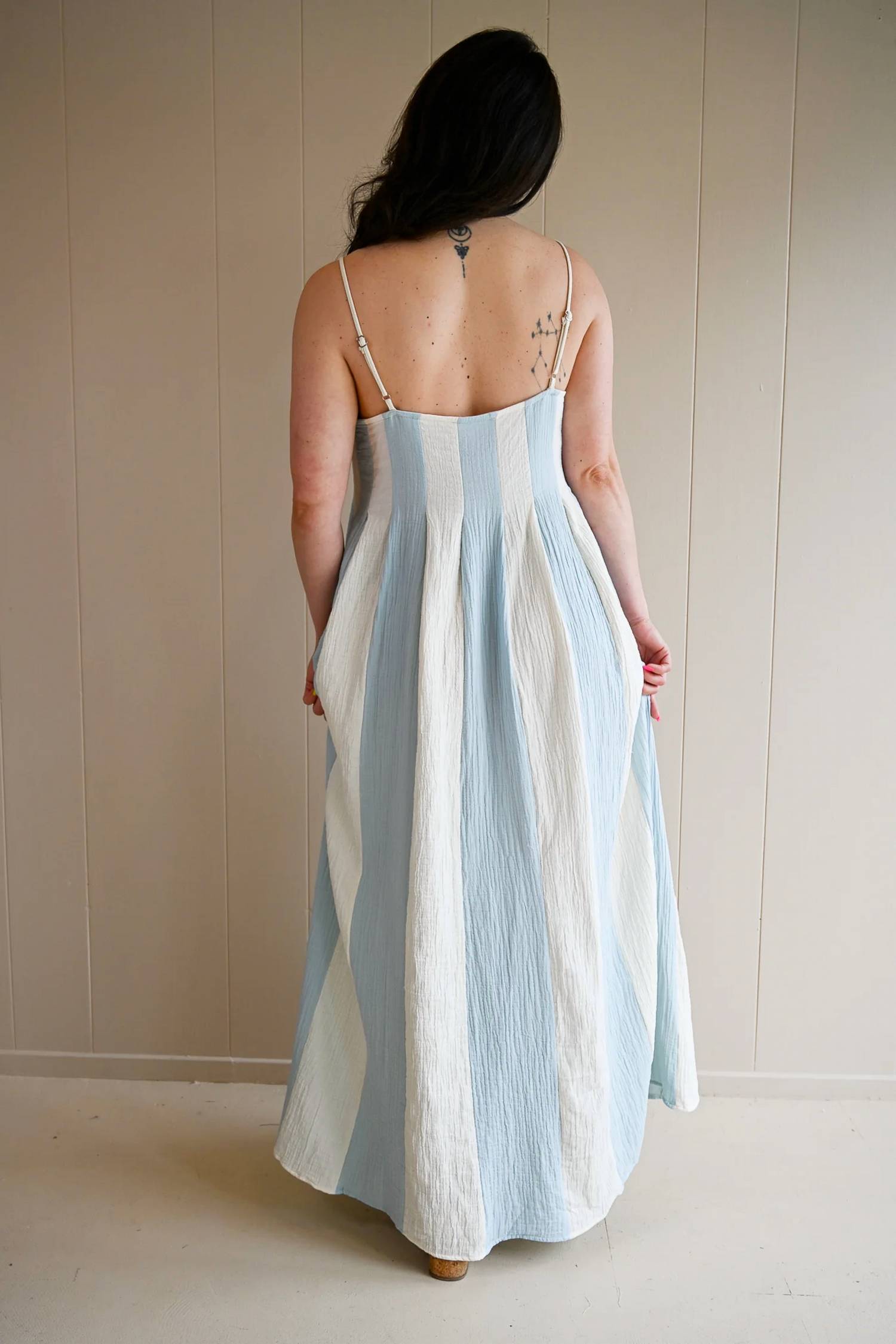 By Together - Wood Street Stripe Maxi Dress