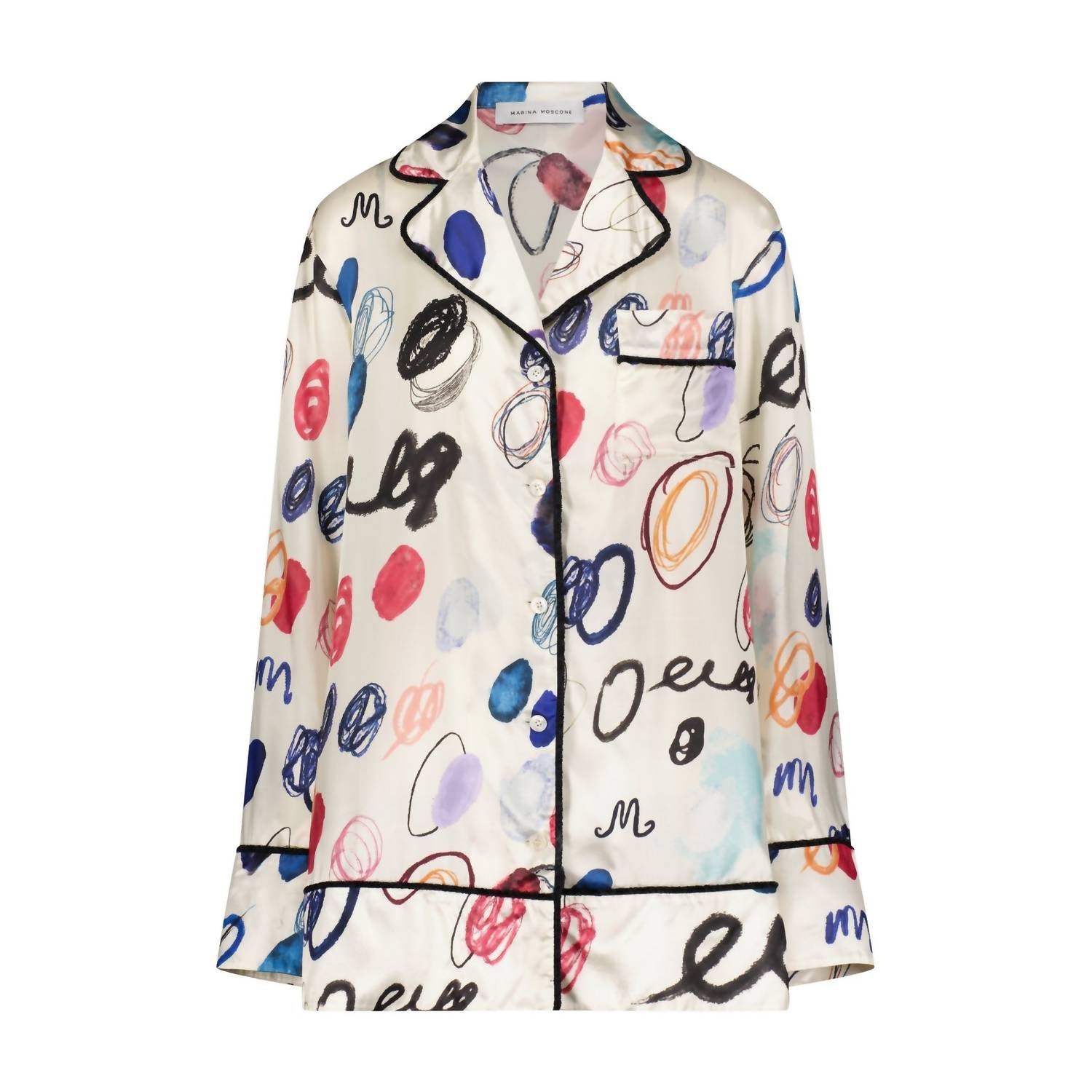 Marina Moscone - Longsleeve Pajama Top
