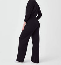 Spanx - Wide Leg Long Sleeve Jumpsuit