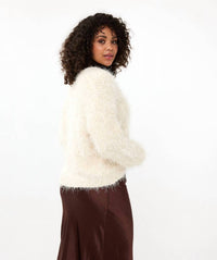 Esqualo - Short Hairy Cardigan