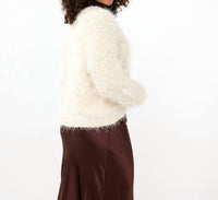 Esqualo - Short Hairy Cardigan