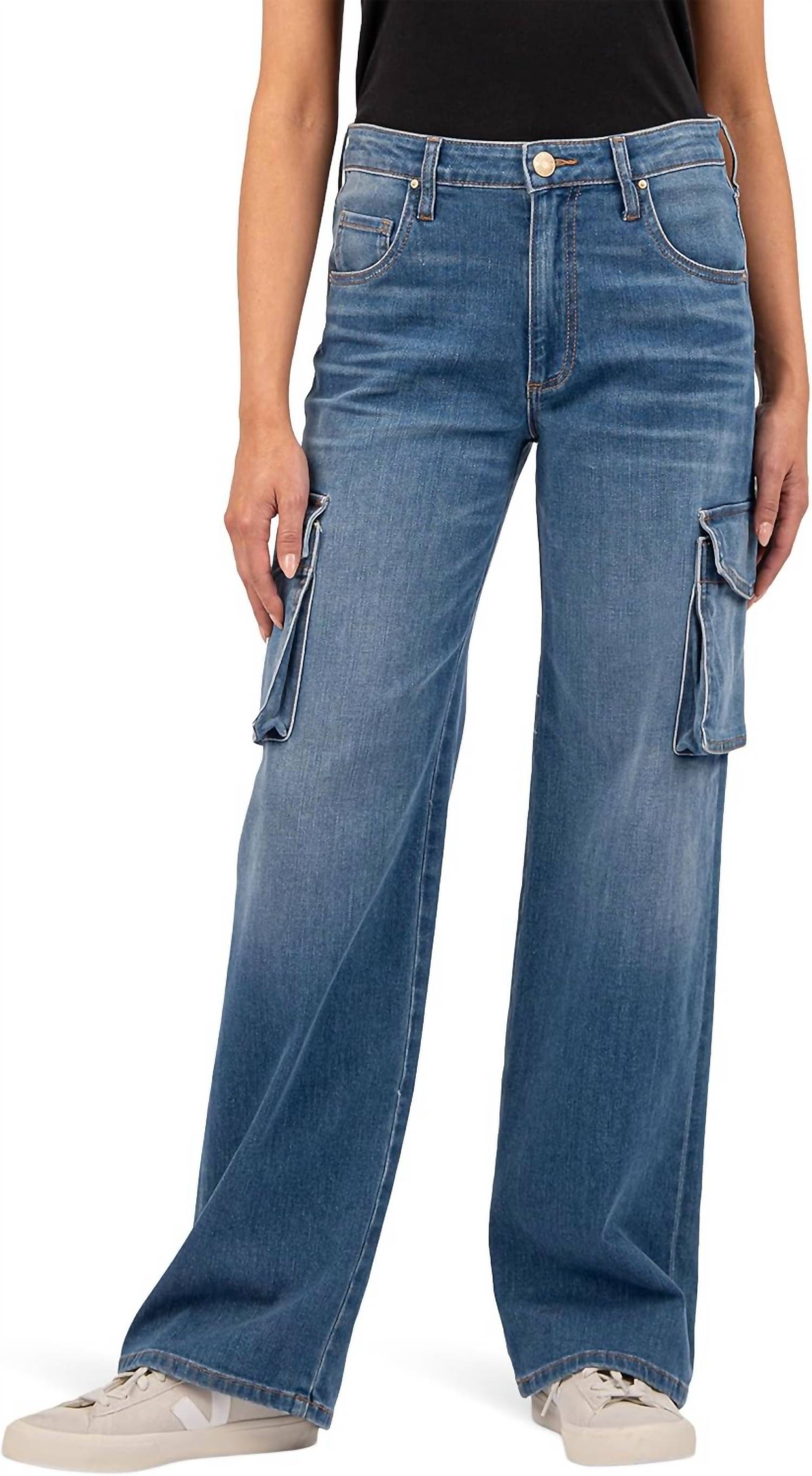 Kut From The Kloth - Side Pocket Cargo Jean