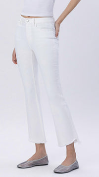 Flying Monkey - High Rise Crop Flare Jeans