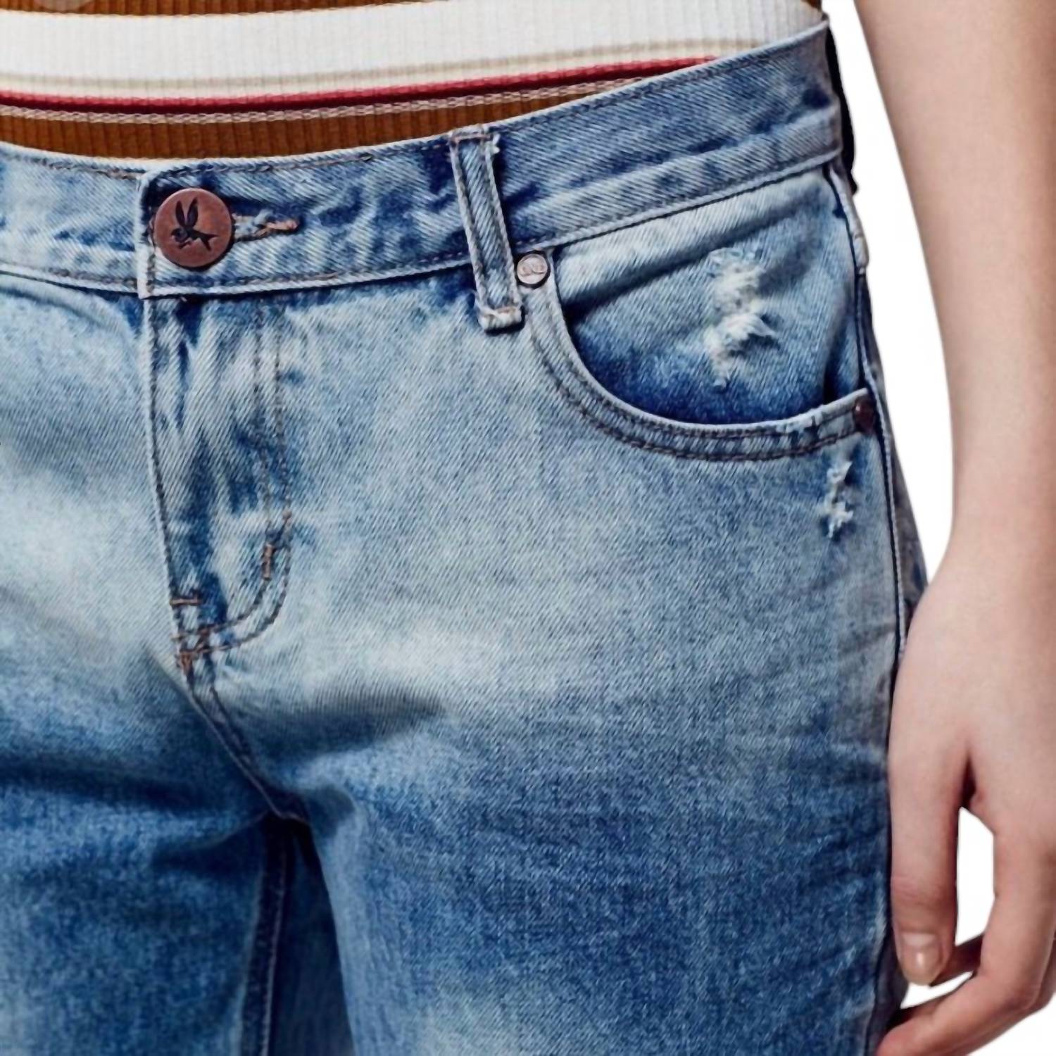 One Teaspoon - Women's Awesome Baggies Distressed Jean