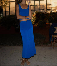 Karina Grimaldi - Ciara Knit Skirt Set
