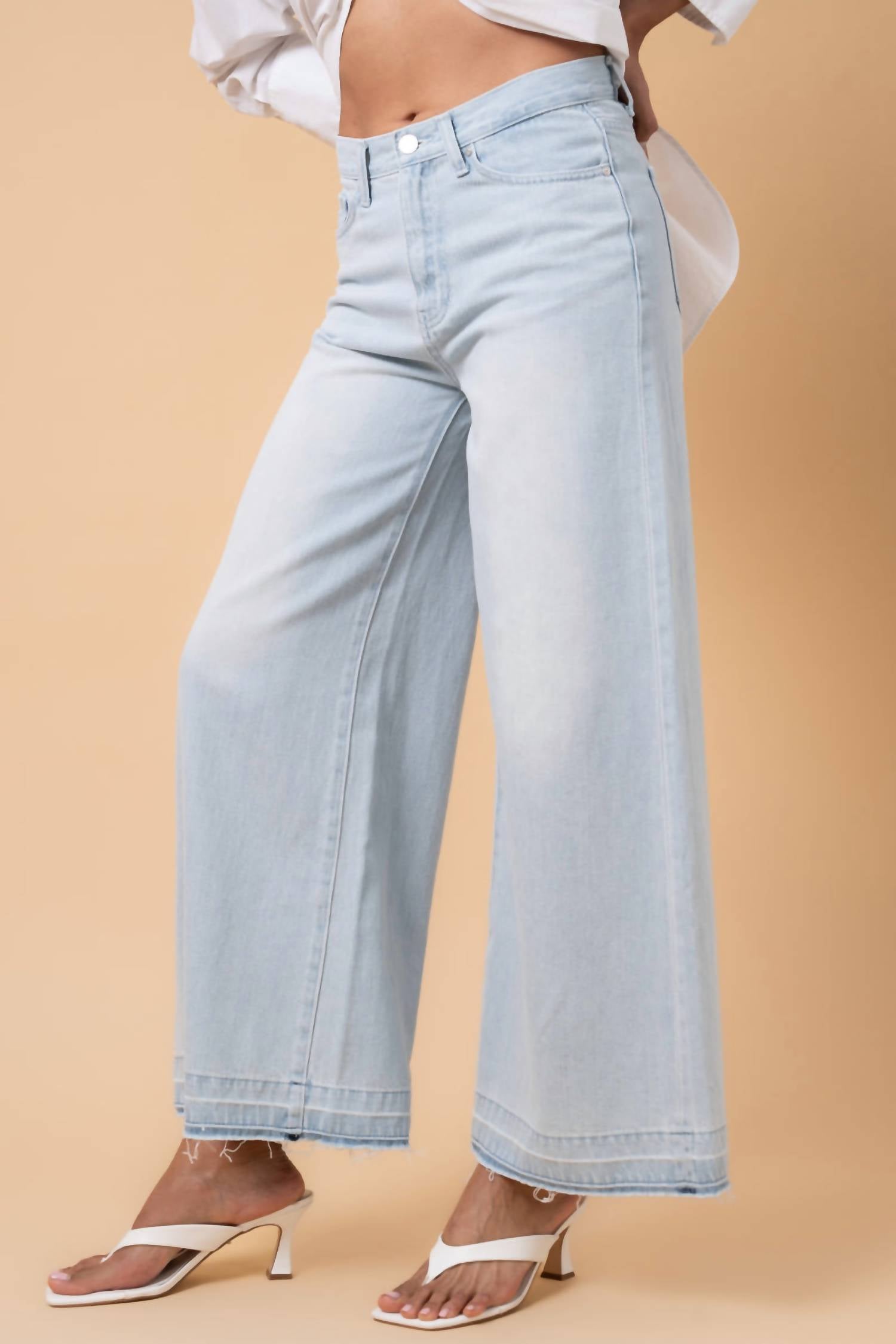 Insane Gene - High Rise Relaxed Wide Leg Jeans