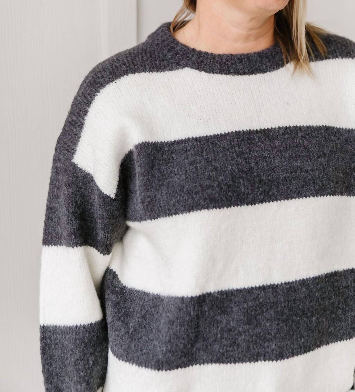 Bibi - Lindsay Striped Sweater