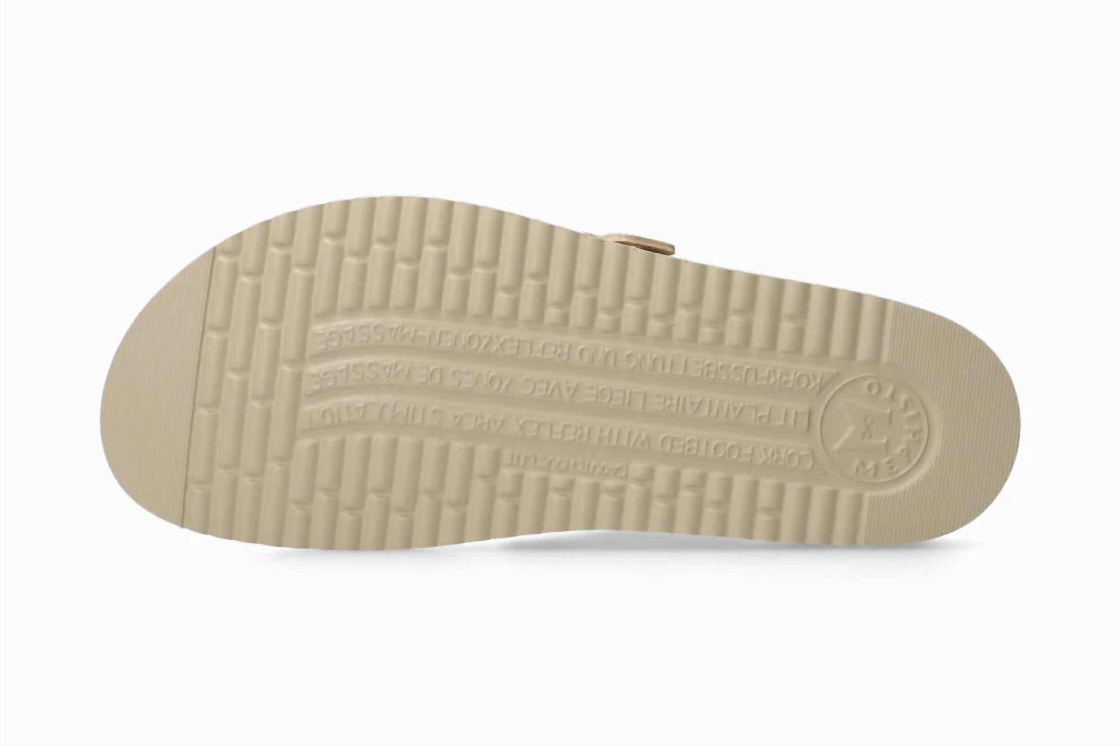 MEPHISTO Women's Helena Perf Sandals in gold - women's sandal - view 4