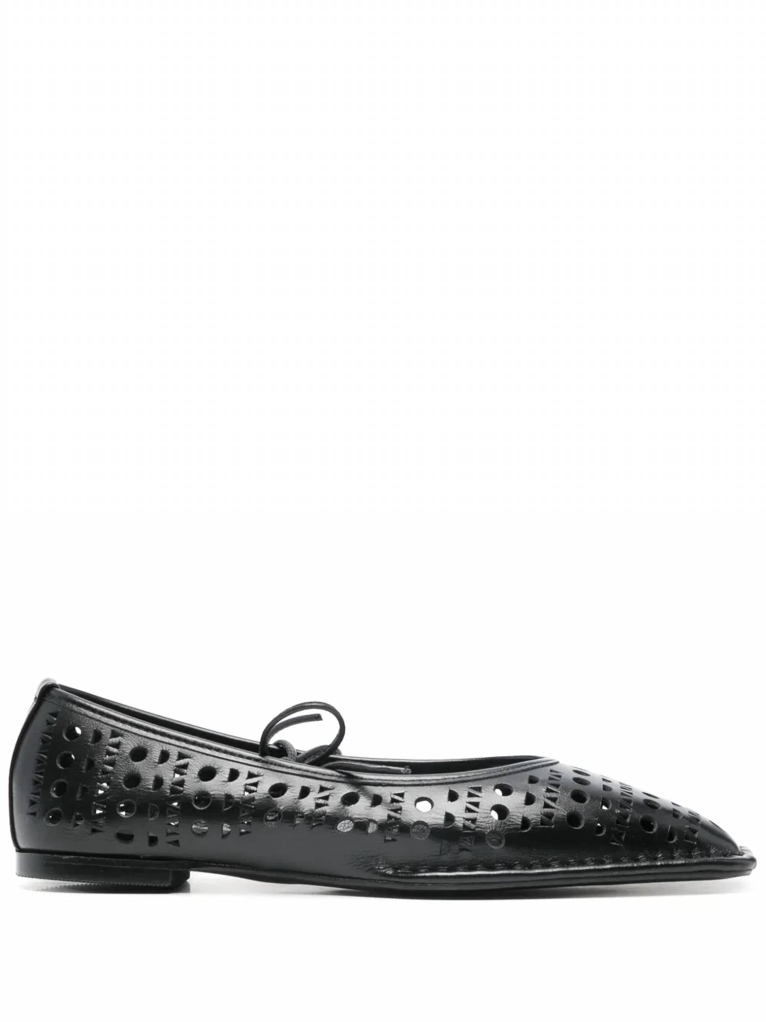 Alohas - Women's Sway Slit Leather Ballet Flats