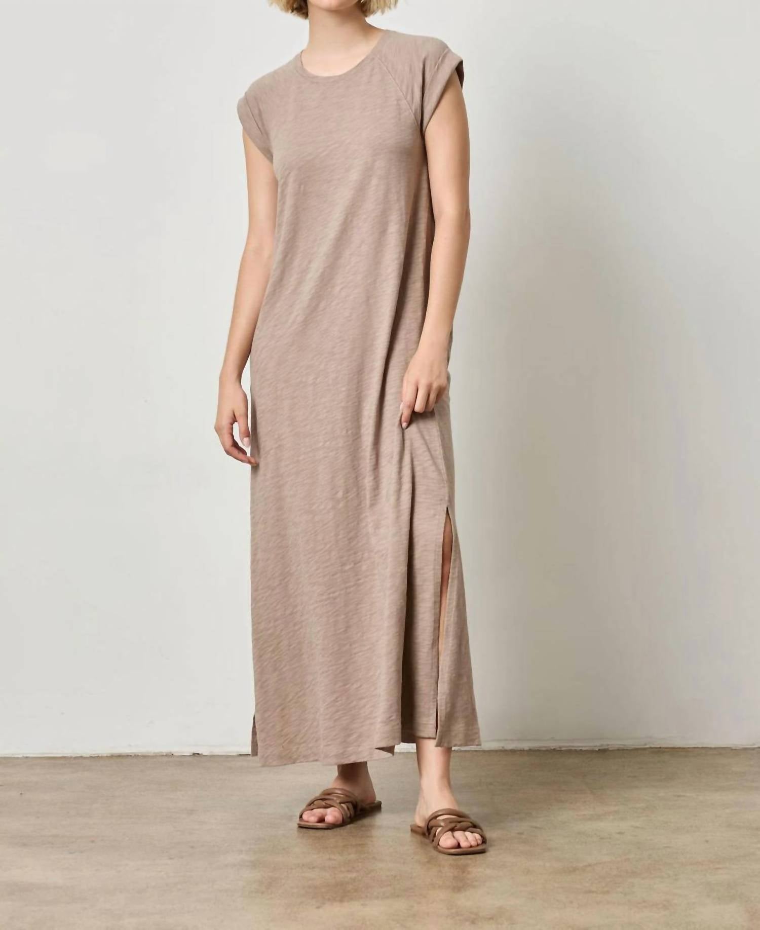 Lilla P - Saddle Sleeve Maxi Dress