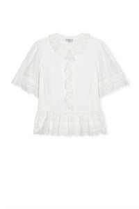Rails - Women's Keeta Ruffled Peter Pan Collar Top