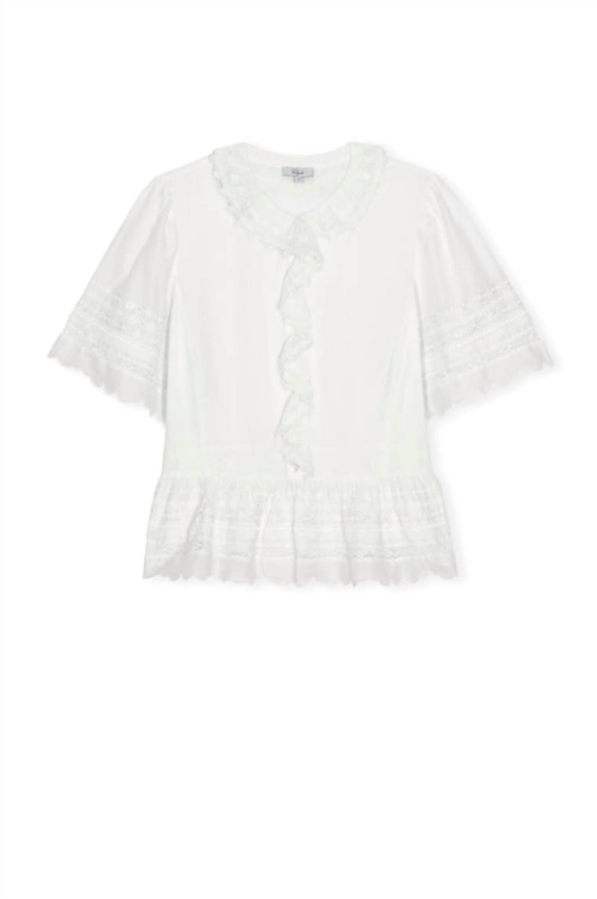 Rails - Women's Keeta Ruffled Peter Pan Collar Top