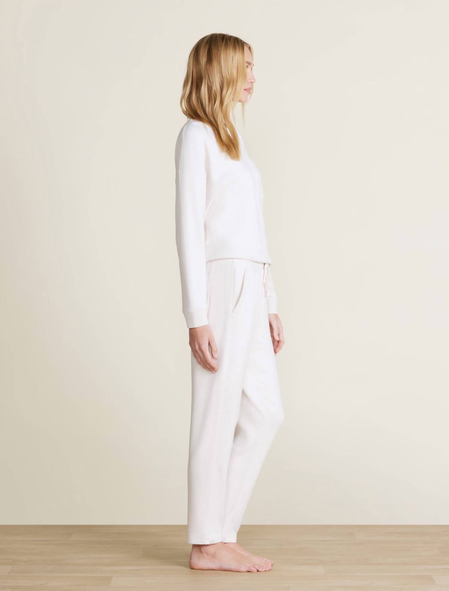 Barefoot Dreams - Malibu Brushed Fleece Mix Taper Pant