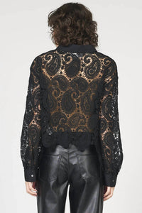 Dear John Denim - Suzette Lace Button Down Top