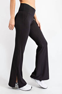 Rae Mode - Crossover Waist Flared Leggings