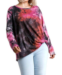 Umgee - Tie Dye Knot Top