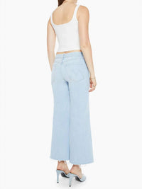 Mother - Twister Ankle Fray Flared Wide Leg Jeans