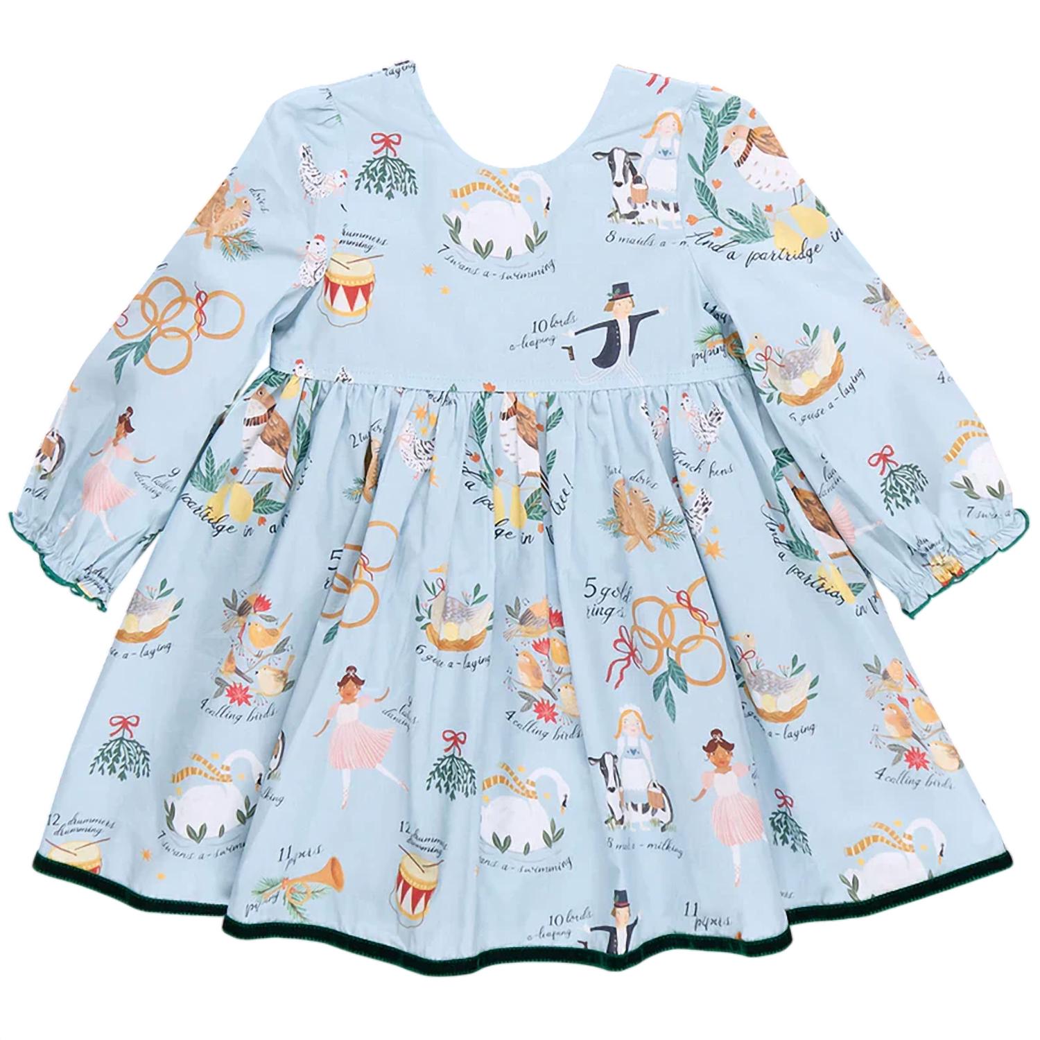 Pink Chicken - Twelve Days Of Christmas Dress